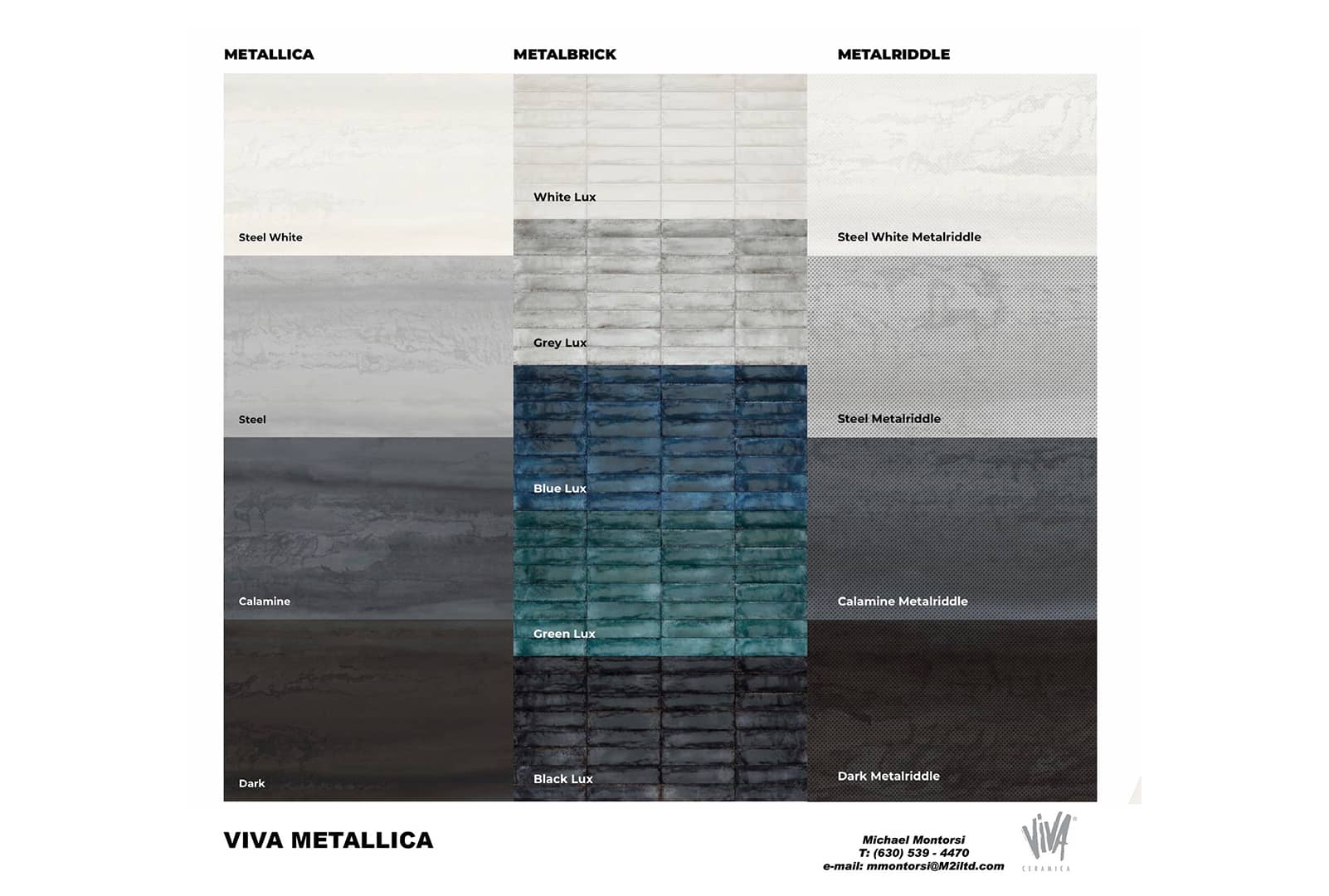 Viva Metallica 6.5mm Colors