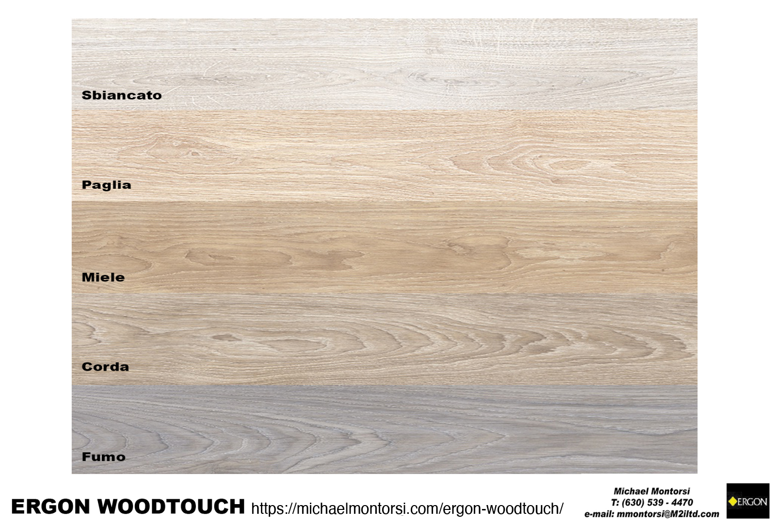 Ergon Woodtouch Colors