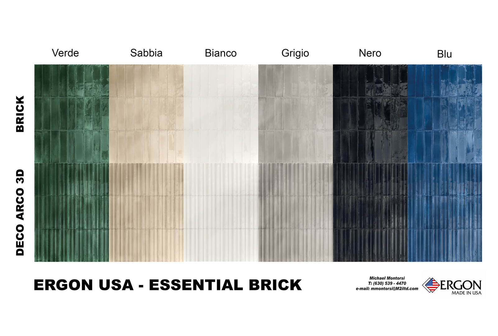 Ergon USA Essential Brick Colors
