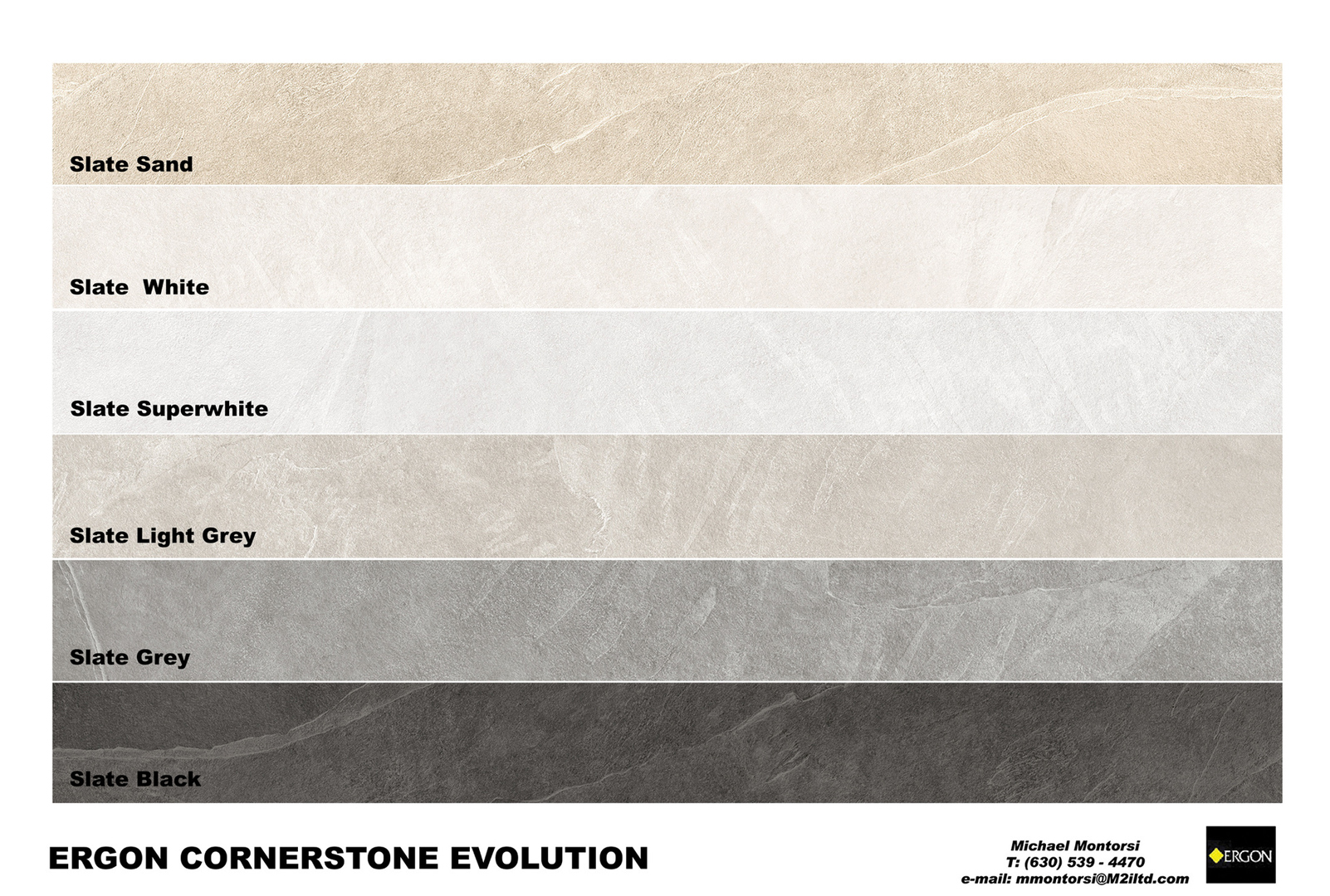 Ergon Cornerstone Evolution Colors