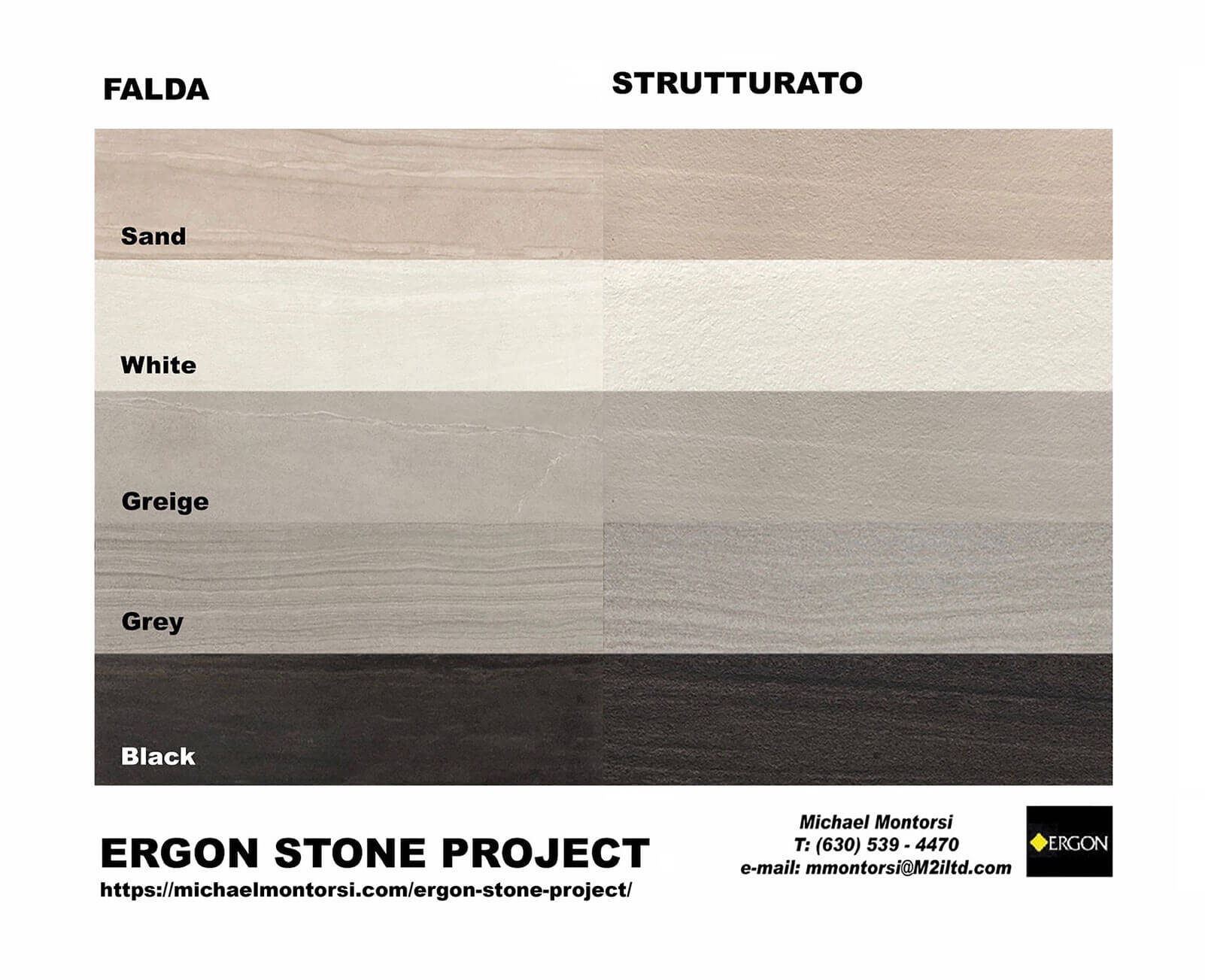 Ergon Stone Project Colors