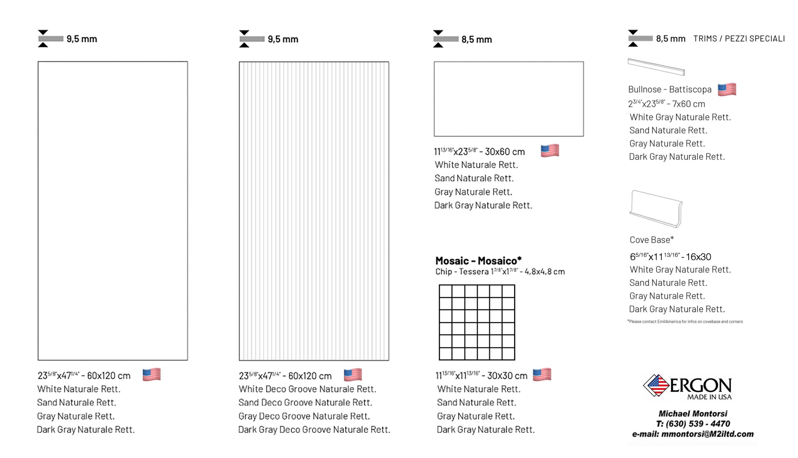 ShellStone size chart